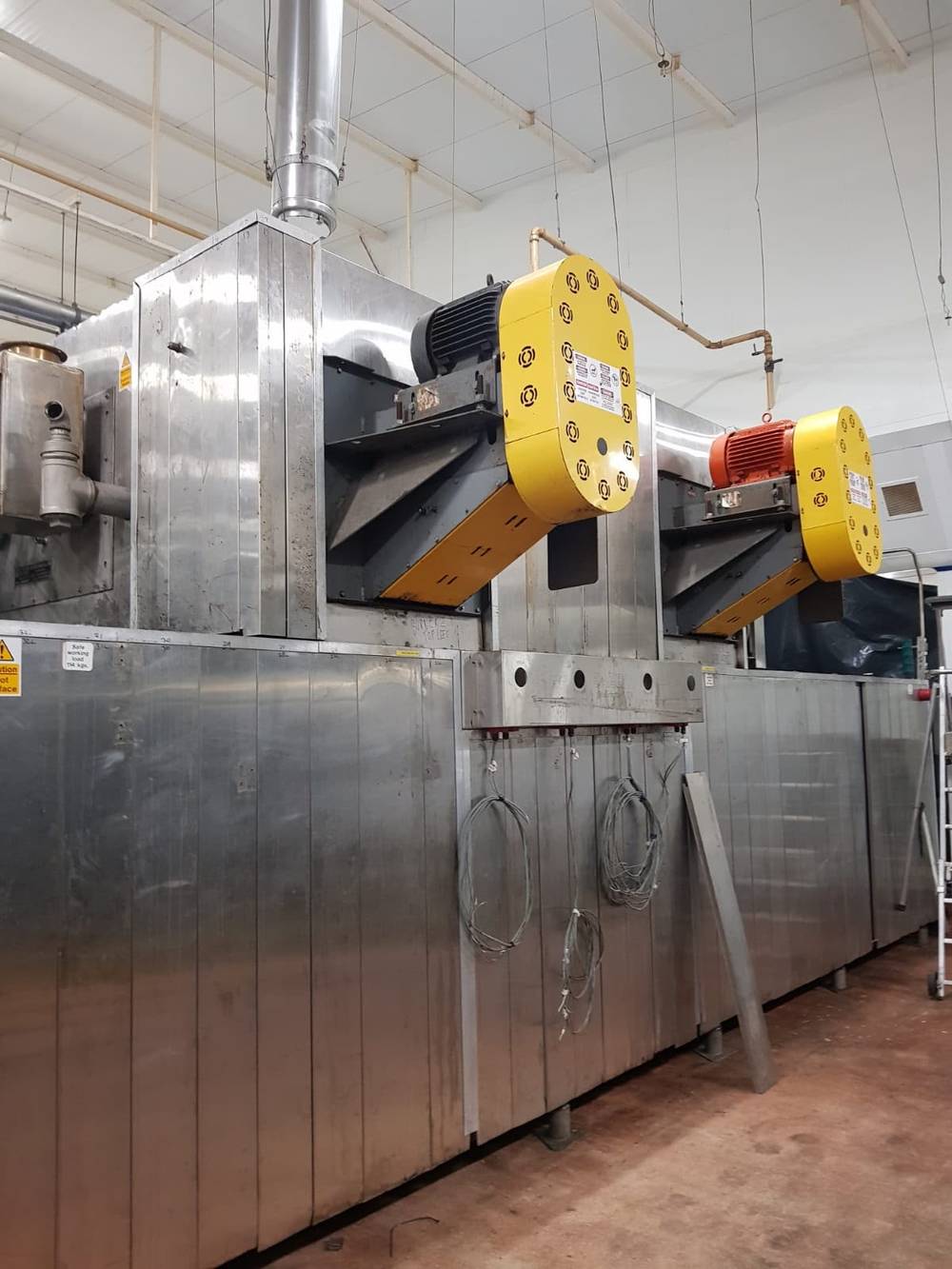 Refitted oven drive units